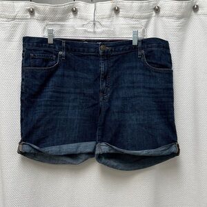 Eddie Bauer Dark Blue Jean Shorts
